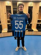 Club Brugge shirt gesigneerd Maxim De Cuyper, Verzamelen, Sportartikelen en Voetbal, Ophalen of Verzenden, Zo goed als nieuw, Shirt