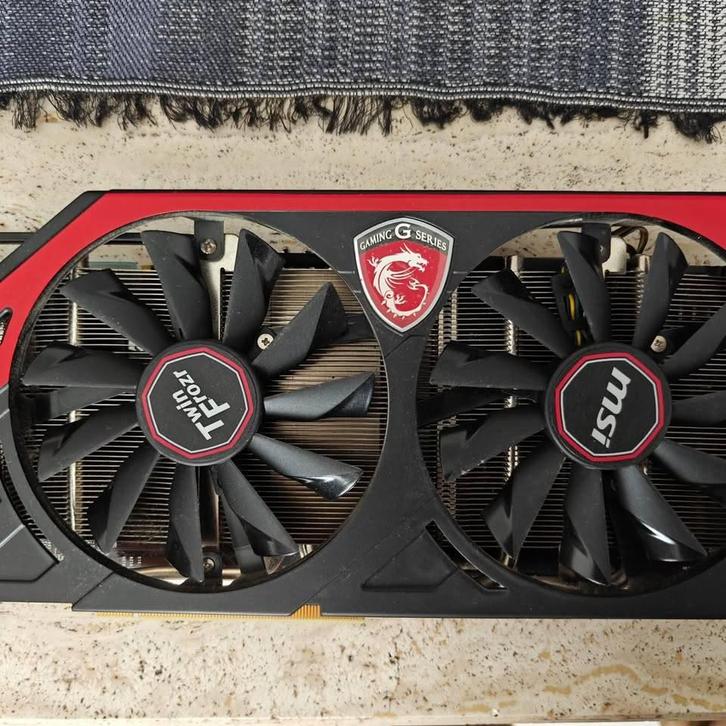 MSI GeForce GTX 760 2GB Gaming (N760 TF 2GD5/OC), Computers en Software, Videokaarten, Gebruikt, Nvidia, PCI-Express 3.0, GDDR5
