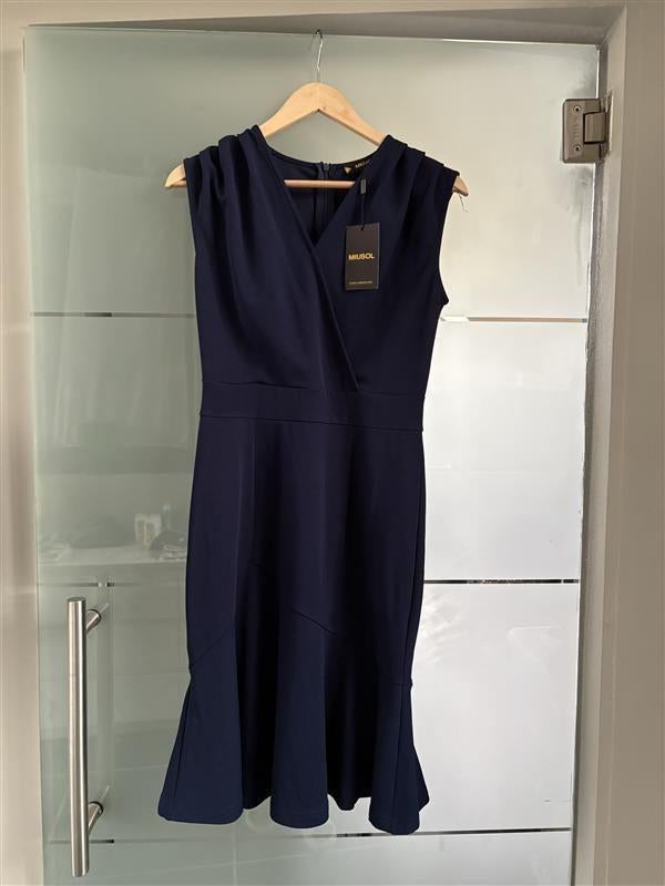 Miusol Blauwe Jurk, Maat 38/40 (M), Blauw, Nieuw, Ophalen of Verzenden