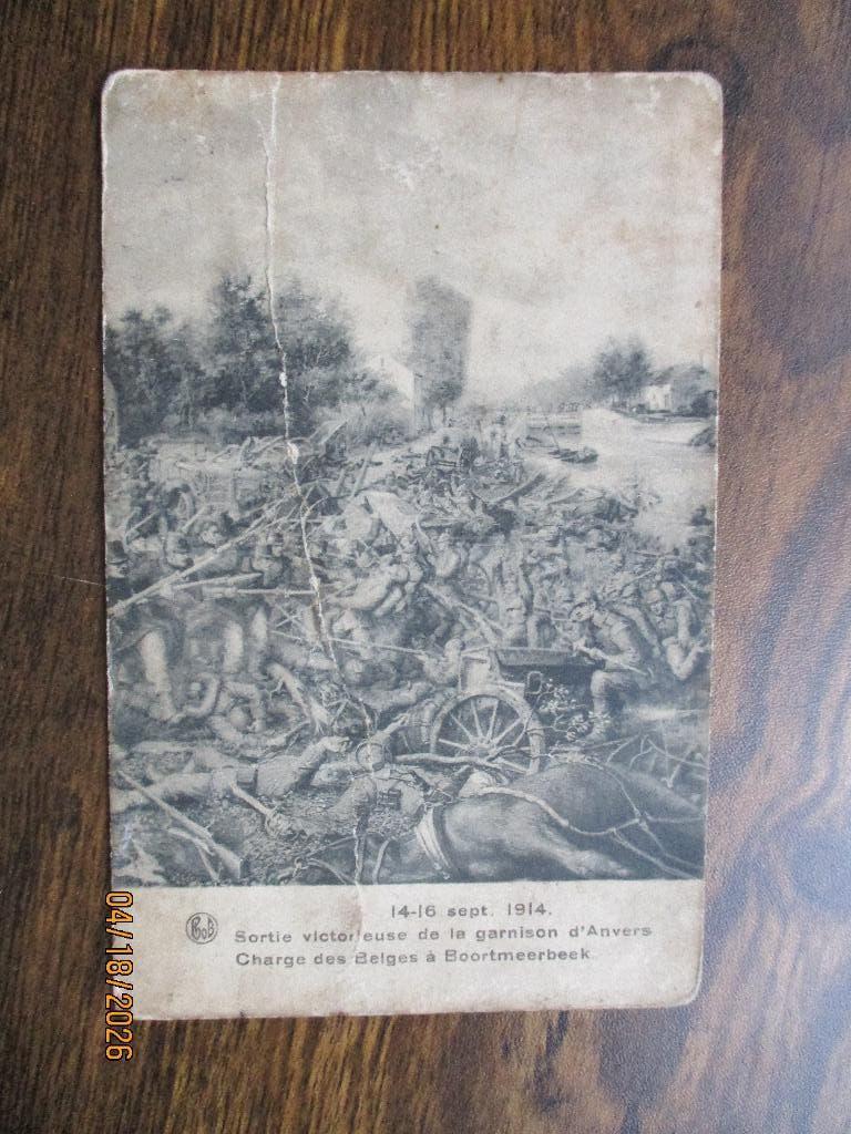 PK WW1 Boortmeerbeek, Collections, Envoi