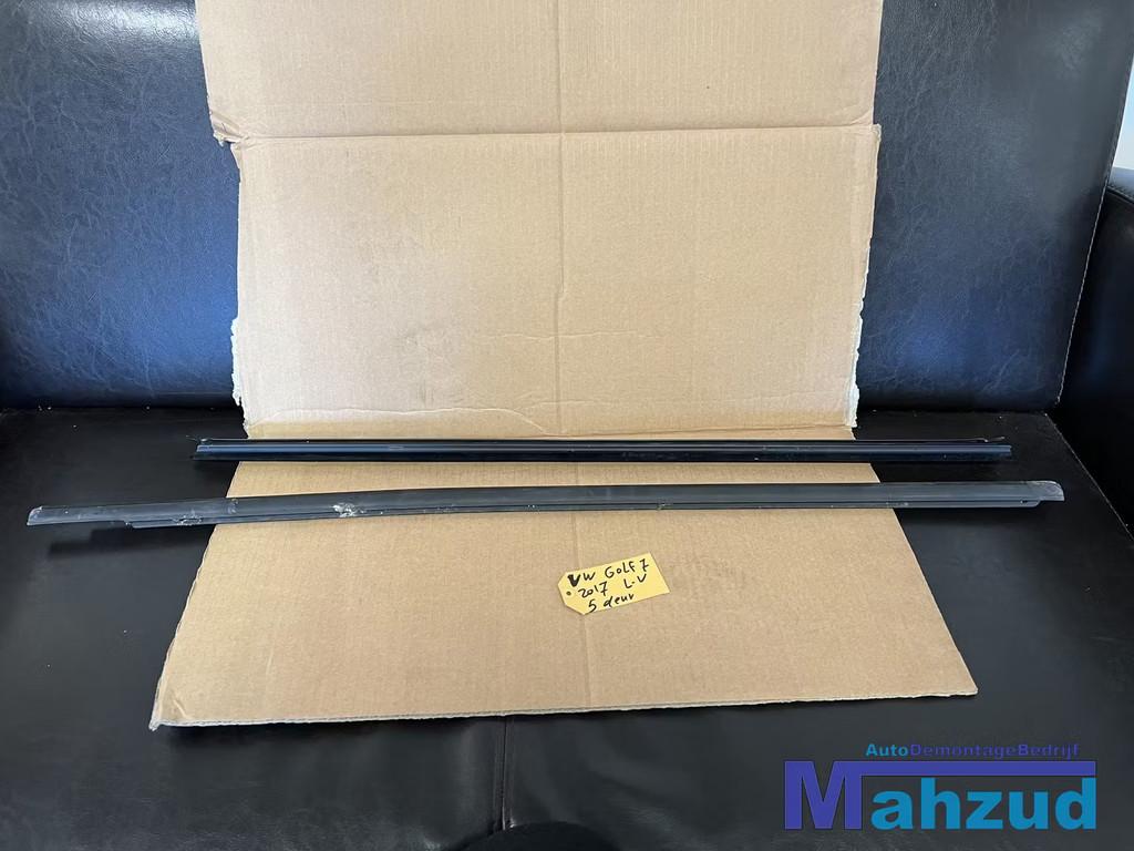 VW GOLF 7 7.5 Links voor raamrubber binnen buiten 2012-2019, Volkswagen, Volkswagen AG, Vw@volkswagen.de, Utilisé