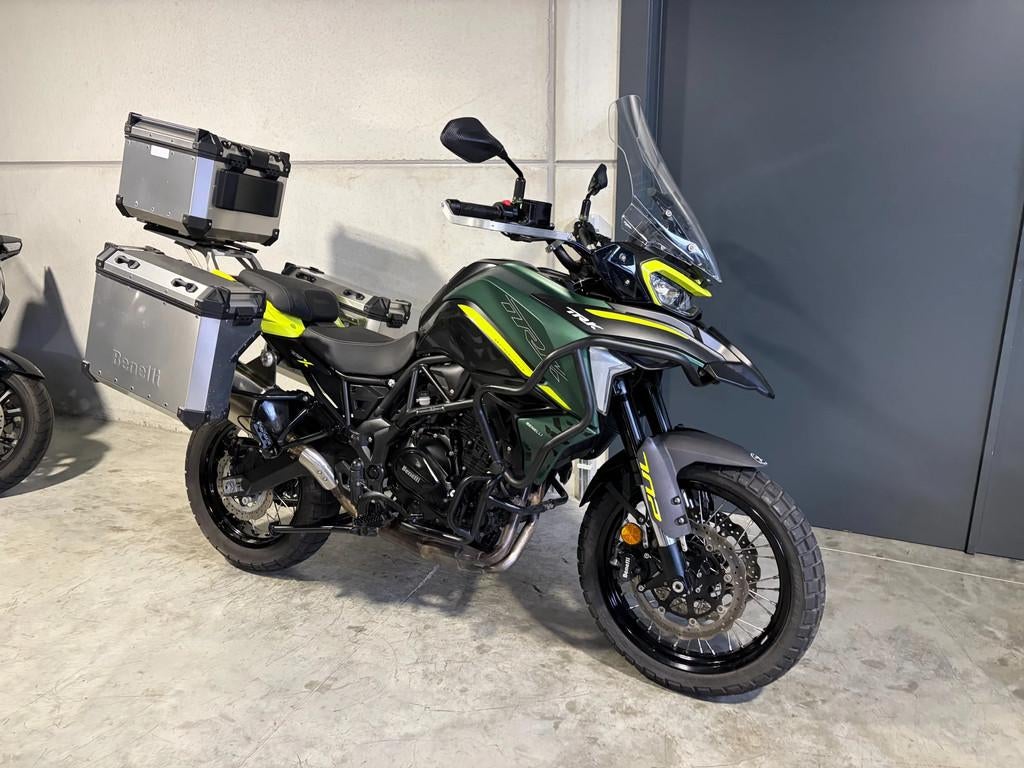 Benelli TRK702X op 35kW en met kofferset, Motos, Motoren | Benelli, Entreprise, 700 cm³, 12 à 35 kW, Autre