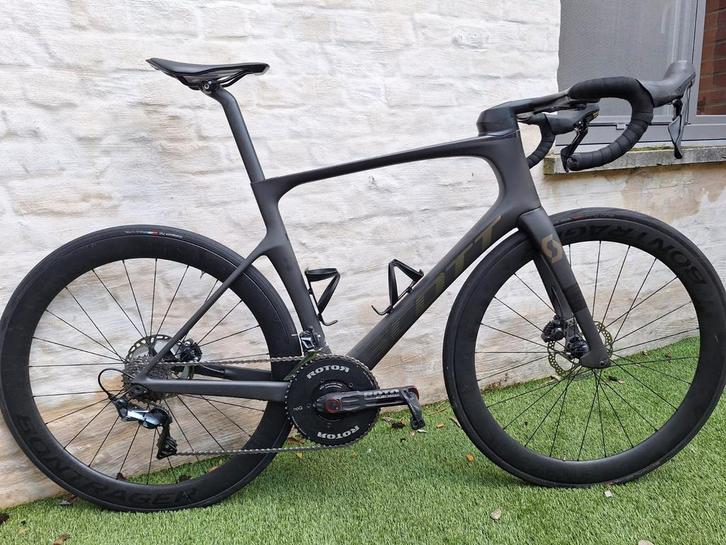 Racefiets Scott, Fietsen en Brommers, Fietsen | Racefietsen, Zo goed als nieuw, Heren, Meer dan 20 versnellingen, 28 inch, Carbon