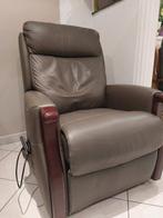 Fauteuil relax inclinable électrique avec relaveur, Maison & Meubles, 75 à 100 cm, Relax, Enlèvement, Utilisé