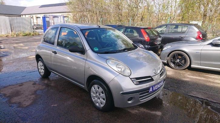 Nissan Micra 1200cc essence 2007 205000km clim GARANTIE, Auto's, Nissan, Bedrijf, Te koop, Micra, ABS, Airbags, Airconditioning