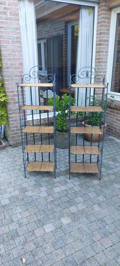 Plantenrek 2 stuks, Tuin en Terras, Tuinwanddecoratie, Ophalen