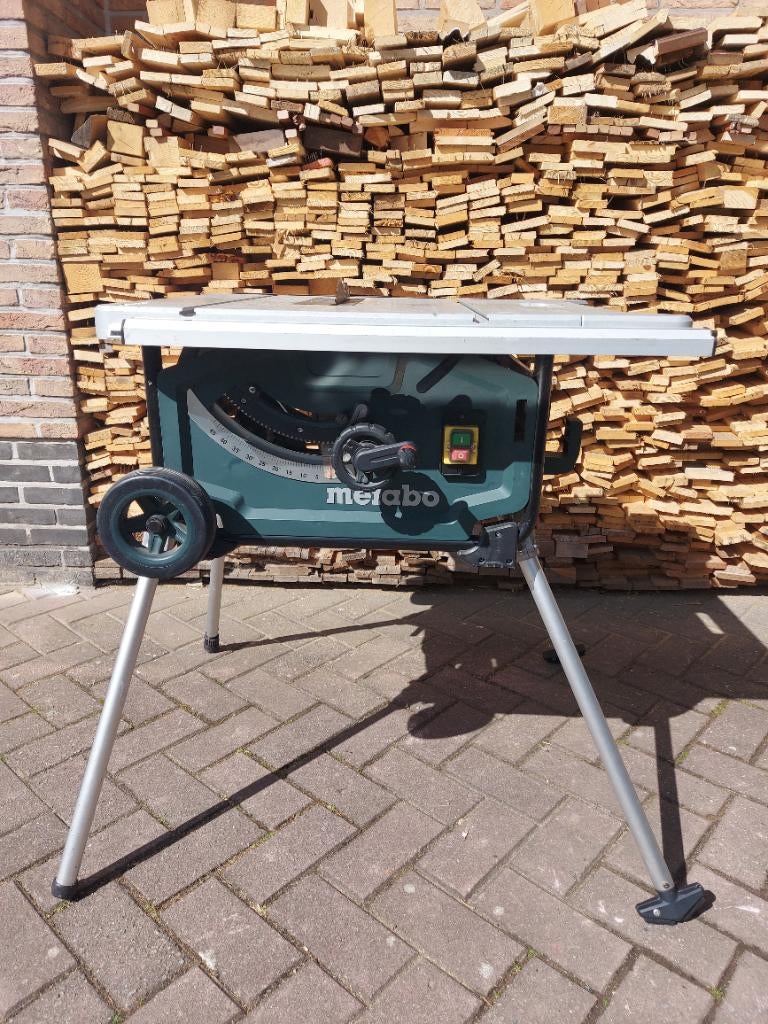 Metabo ts 254 tafelcirkelzaag met trolleyfunctie, Ophalen, Gebruikt, Metabo