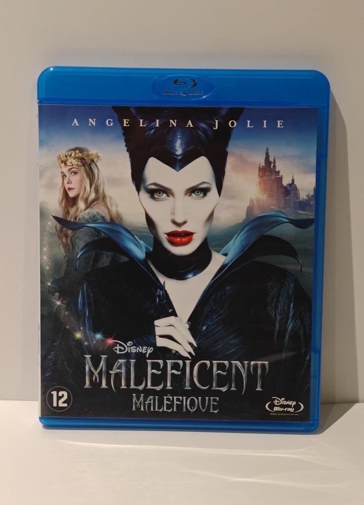 Maleficent Blu‑ray Angelina Jolie Disney sprookje fee DTS, CD & DVD, Blu-ray, Comme neuf, Dessins animés et Film d'animation, Enlèvement ou Envoi