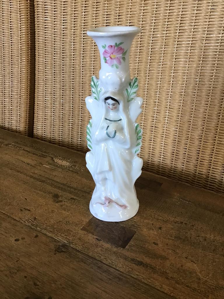 Kandelaar Mariabeeldkandelaar, Ophalen of Verzenden