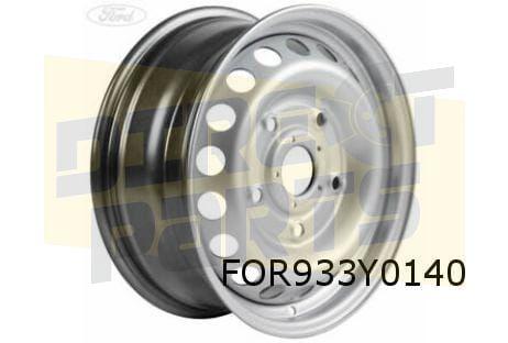 Ford Transit Custom velg staal 6.5J x 16" (zilver / gebruikt, Auto-onderdelen, Banden en Velgen, -, Verzenden, -, Nieuw