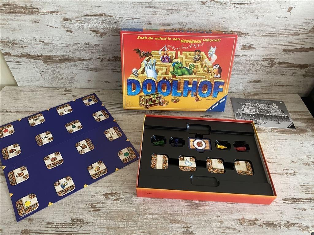 Doolhof zoek de schat Ravensburger [s818], Hobby en Vrije tijd, Gezelschapsspellen | Bordspellen, Verzenden, Zo goed als nieuw