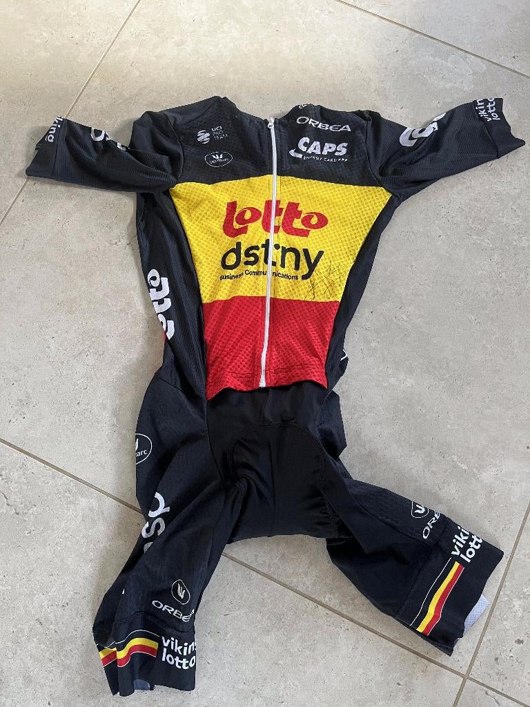 CLOTURE - Maillot officiel dédicacé par  Arnaud DE LIE, Ophalen of Verzenden, Nieuw, Kleding