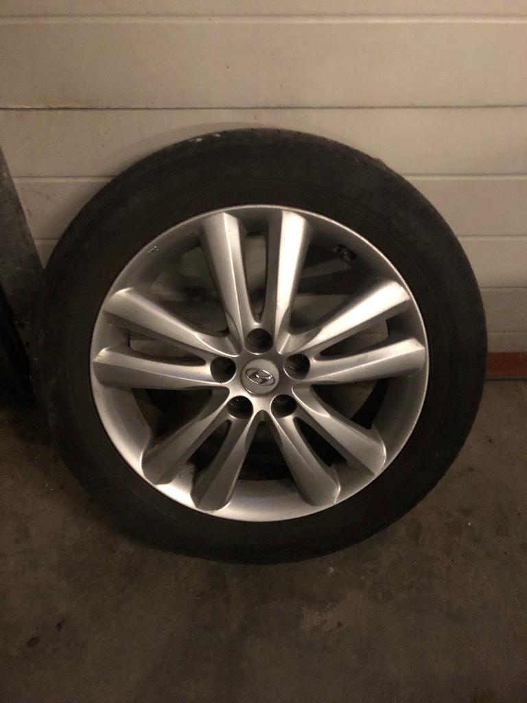 Originele velgen Hyundai IX35, Ophalen, 18 inch, Gebruikt, Banden en Velgen