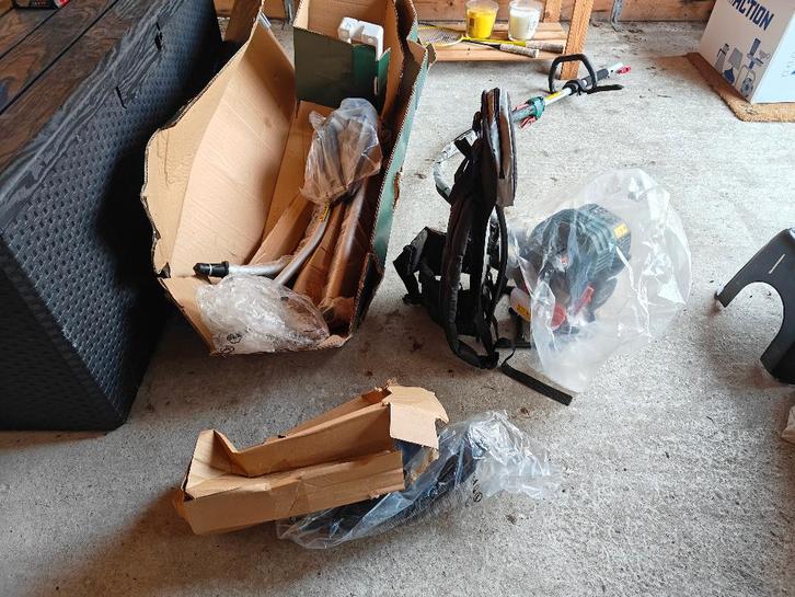 Parkside 6 in 1 benzine multitool, Tuin en Terras, Bosmaaiers, Nieuw, Benzine, Ophalen