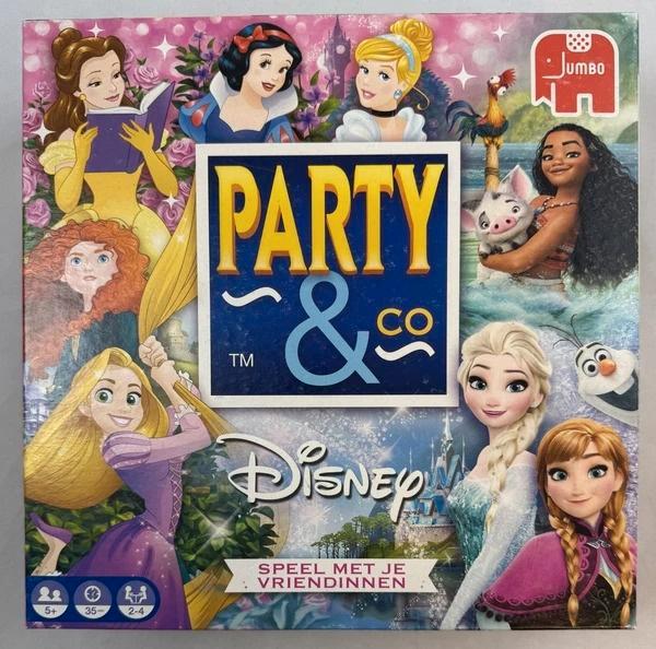 Party & Co Disney Nederlands Gezelschapsspel Jumbo, Hobby en Vrije tijd, Gezelschapsspellen | Bordspellen, Zo goed als nieuw, Een of twee spelers