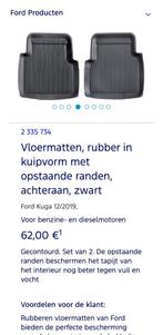 Originele voetmatten van/voor Ford Kuga 2022, Autos : Divers, Tapis de voiture, Enlèvement, Utilisé