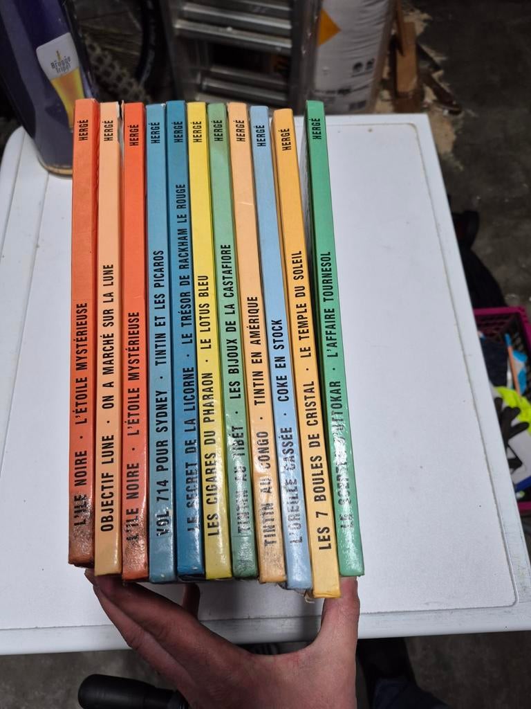 Lot tintin album double, Enlèvement ou Envoi