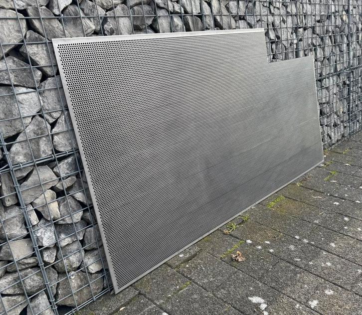 geperforeerde RVS 314 plaat 2000x1000x4 mm, Doe-het-zelf en Bouw, Platen en Panelen, Nieuw, Ophalen