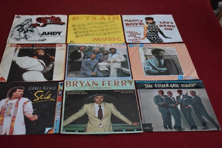 45'ts lijsten ontdekt de nieuwte aanvullingen, Cd's en Dvd's, Vinyl | Pop, Zo goed als nieuw, 1960 tot 1980, Overige formaten