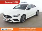 Mercedes-Benz CLA-Klasse 200 CLA 200 AMG Line (bj 2021), Auto's, Gebruikt, Alcantara, Wit, 120 kW