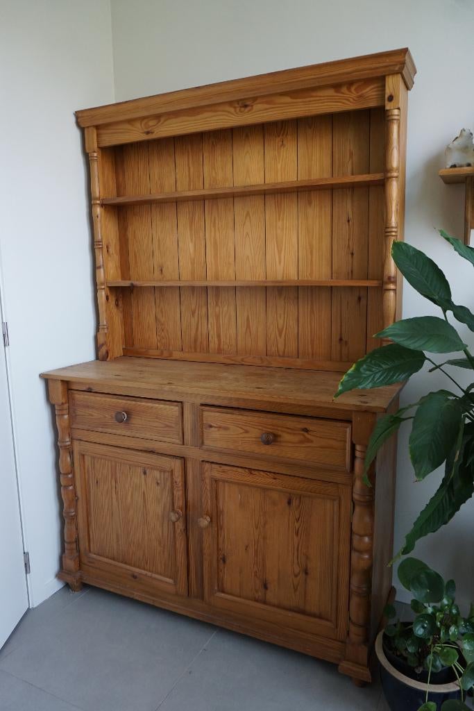 Grenen Kast, Huis en Inrichting, Kasten | Secretaires, Ophalen, Gebruikt, Landelijk