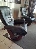 2 relax zetels leder manueel, Enlèvement, Utilisé, Une personne, Cuir