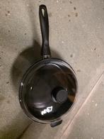 Poêle à frire diamètre 32 cm avec couvercle en verre Pyrox, Enlèvement ou Envoi, Comme neuf, Plaque céramique, Autres matériaux