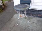 antiek rond tafeltje Ø 51cm, hoogte 68cm, Ophalen