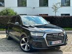 Audi Q7 3.0TDI S-Line 47000km - 360 Camera - 7 zitplaatsen!, Auto's, Automaat, Euro 6, Blauw, Parkeerassistent
