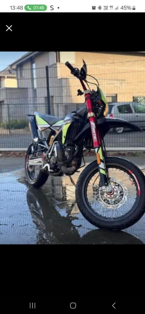 Fantic xm competition, Ophalen