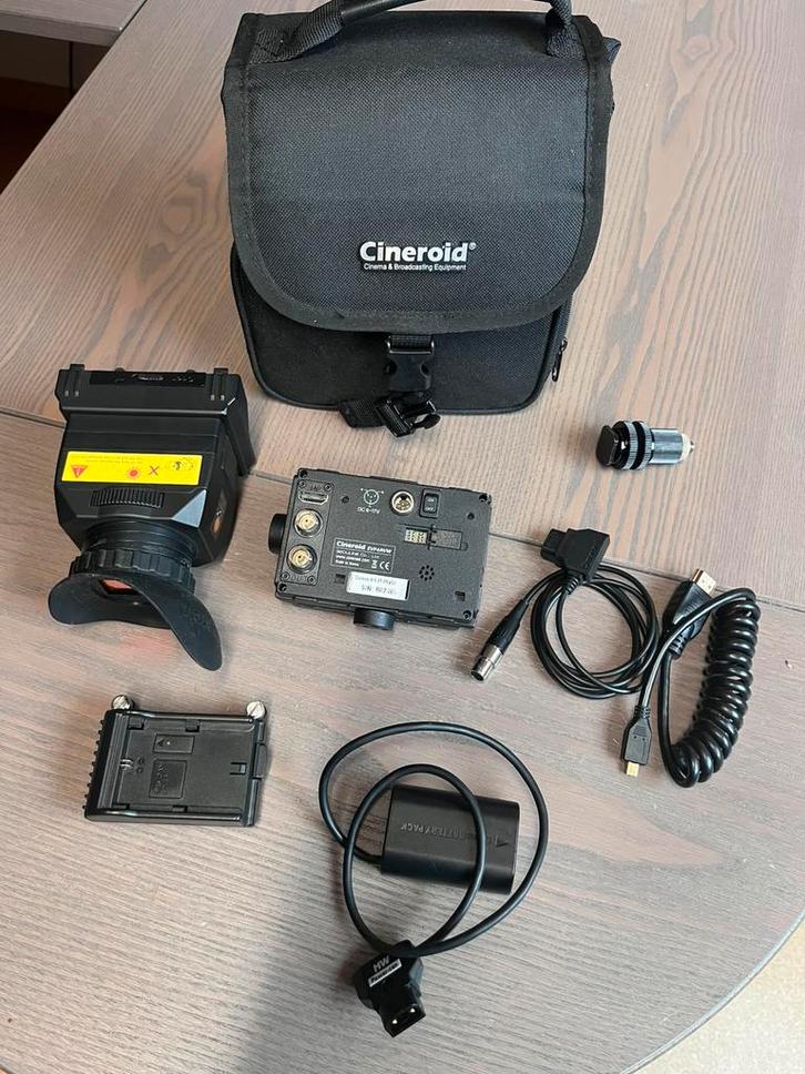 Viseur video Cineroid EVF4RVW, Audio, Tv en Foto, Professionele apparaten, Zo goed als nieuw, Ophalen of Verzenden