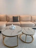 Marmer salon tafel, Huis en Inrichting, Ophalen, Zo goed als nieuw