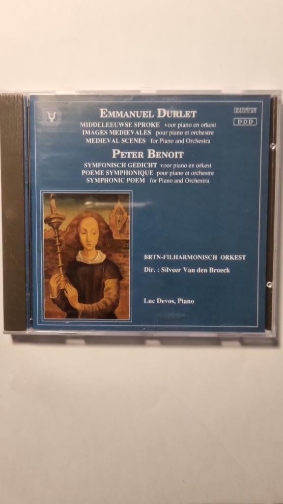 Emmanuel Durlet - Peter Benoit BRTN - Filharmonisch Orkest, Ophalen of Verzenden, Gebruikt