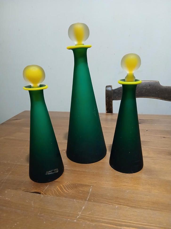 Decoratieve Murano flessen, Antiek en Kunst, Curiosa en Brocante, Ophalen
