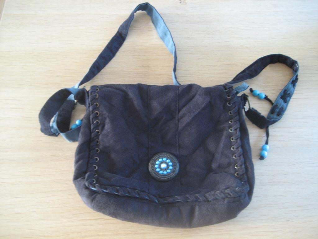 Sac à main/sac à bandoulière, Enlèvement ou Envoi, Utilisé, Noir, Sac à bandoulière