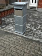Boite aux lettres pierre bleu colis, Jardin & Terrasse, Boîtes aux lettres, Enlèvement, Comme neuf, Pierre