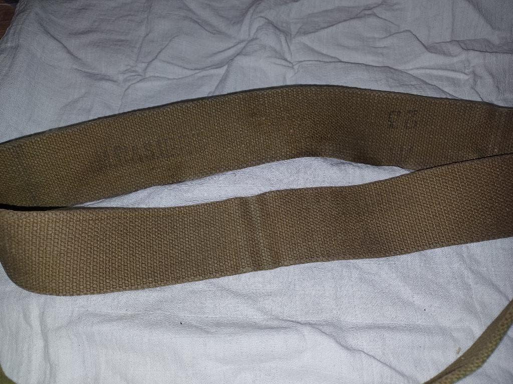 wo1 paar britse webbing straps, Ophalen of Verzenden