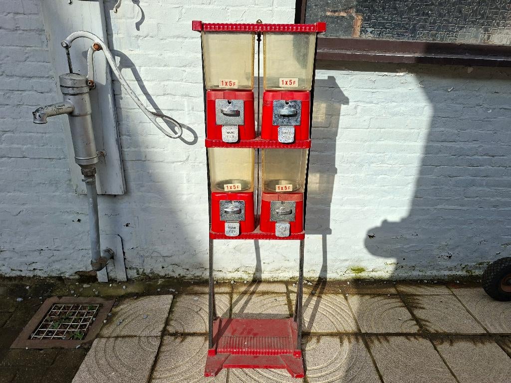 Brabo supérette kauwgom capsule automaat vintage retro, Ophalen, Gebruikt