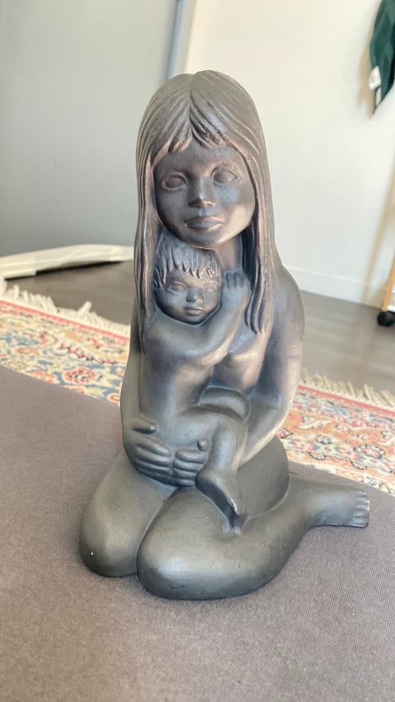 Emiel Laskaris - Keramiek "Moederschap" (Gent), Antiquités & Art, Art | Autres Art, Enlèvement ou Envoi