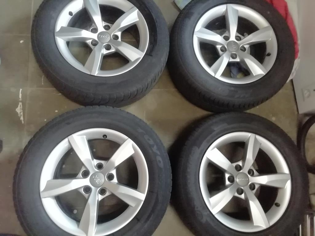 Jantes aluminium 16", Autos : Pièces & Accessoires, Pneus & Jantes, Pneu(s), Pneus hiver, Enlèvement