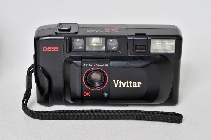 Vivitar D: autofocus 535. Argentique, Audio, Tv en Foto, Fotocamera's Analoog, Gebruikt, Compact, Ophalen of Verzenden