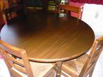Mooie ronde tafel in goede staat!, Huis en Inrichting, Tafels | Eettafels, Ophalen, Rond