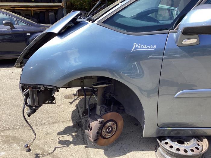 Aile avant gauche d'un Citroen C4 Grand Picasso (EZW), -, 3 mois de garantie, Utilisé, -