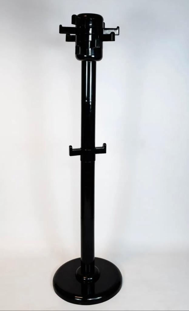 Porte-manteau design vintage noir 'Myers 2000', Maison & Meubles, Accessoires pour la Maison | Portemanteaux, Comme neuf, Portemanteau sur pied