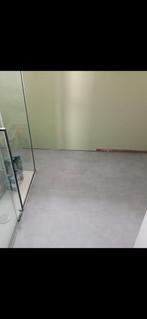 Pvc vloer tegels 61x30,5cm met onderlaag 6,2m² betonlook, Ophalen