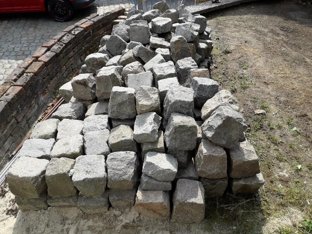 kasseien, Ophalen, Gebruikt, Overige typen