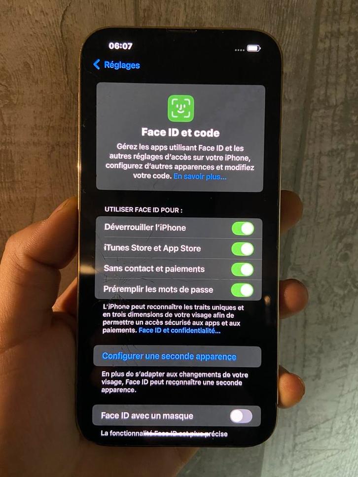 iPhone 13 Pro Max 128GO Gold, Télécoms, Téléphonie mobile | Apple iPhone, Comme neuf, 128 GB, iPhone 13 Pro Max, Or, Enlèvement ou Envoi