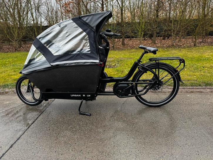 Urban Arrow Perfirmance line cx , kiox , riem , regenhuif, Fietsen en Brommers, Fietsen | Bakfietsen, Zo goed als nieuw, Ophalen