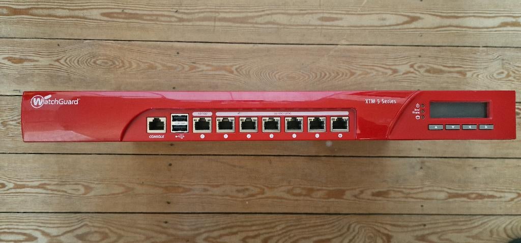 Firewall WatchGuard XTM 5 Series, Computers en Software, Netwerk switches, Ophalen of Verzenden, Gebruikt