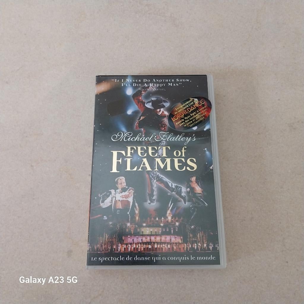 VHS „Fleet of Flames- Michael Flatley's” Zeer goede staat, Cd's en Dvd's, Alle leeftijden, Ophalen, Zo goed als nieuw, Muziek en Concerten